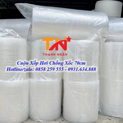Xốp Hơi Cao 80cm X 100m Quấn Hàng