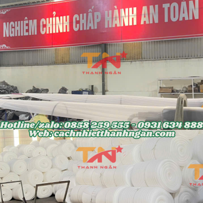 Màng Xốp Foam 1mm Bọc Đồ Gỗ Tại Bình Dương - Nhà máy sản xuất mút xốp bọc lót đồ gỗ