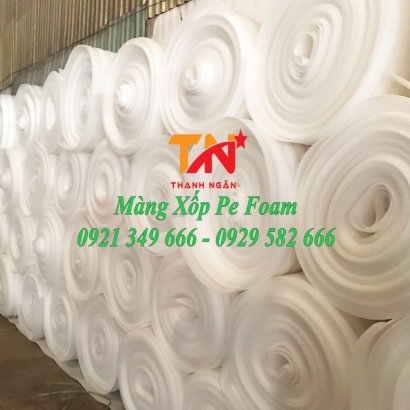 Màng Xốp PE Foam 2mm Giá Rẻ – Công Ty Sản Xuất Mút Xốp Thanh Ngân Tại Đồng Nai, Bình Dương, Tây Ninh