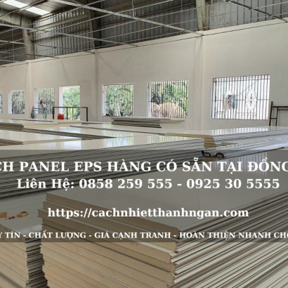 Vách Panel Eps Dày 5CM Có Sãn Tại Biên Hòa, Đồng Nai
