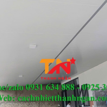 Thi Công Trần Vách Panel Mầu Vẫn Gỗ Tại Biên Hoà, Đồng Nai