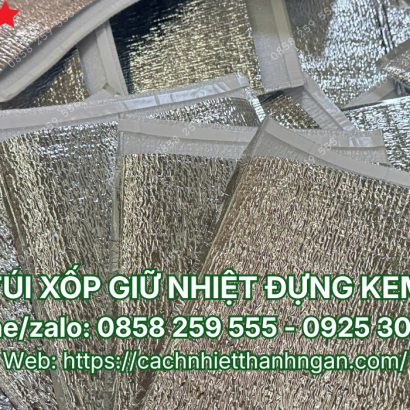 TÚI XỐP BẠC GIỮ NHIỆT ĐỰNG KEM TẠI QUẬN 7, TP.HCM – GIẢI PHÁP BẢO QUẢN LẠNH HIỆU QUẢ CHO CỬA HÀNG & SHIPPER