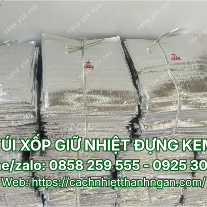 TÚI XỐP BẠC GIỮ NHIỆT ĐỰNG KEM TẠI QUẬN 7, TP.HCM – GIẢI PHÁP BẢO QUẢN LẠNH HIỆU QUẢ CHO CỬA HÀNG & SHIPPER