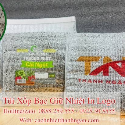 Top 1 Đơn Vị Sản Xuất Túi Xốp Bạc Giữ Nhiệt In Logo Theo Yêu Cầu Tại TP HCM
