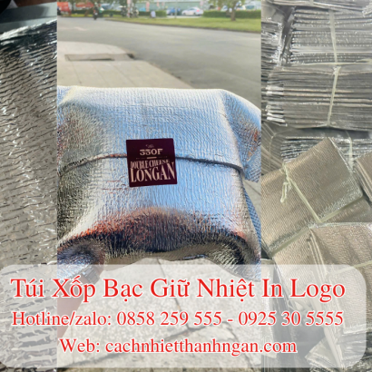 Top 1 Đơn Vị Sản Xuất Túi Xốp Bạc Giữ Nhiệt In Logo Theo Yêu Cầu Tại TP HCM